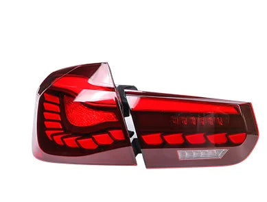 BMW GTS Style Tail Lights F Chassis. Dragon Scale Tail Lights. Sequential Turn Signals. Start up animation.