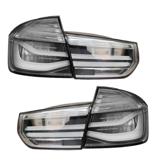 Clear LCI Style Tail Lights BMW F Chassis. Plug and play